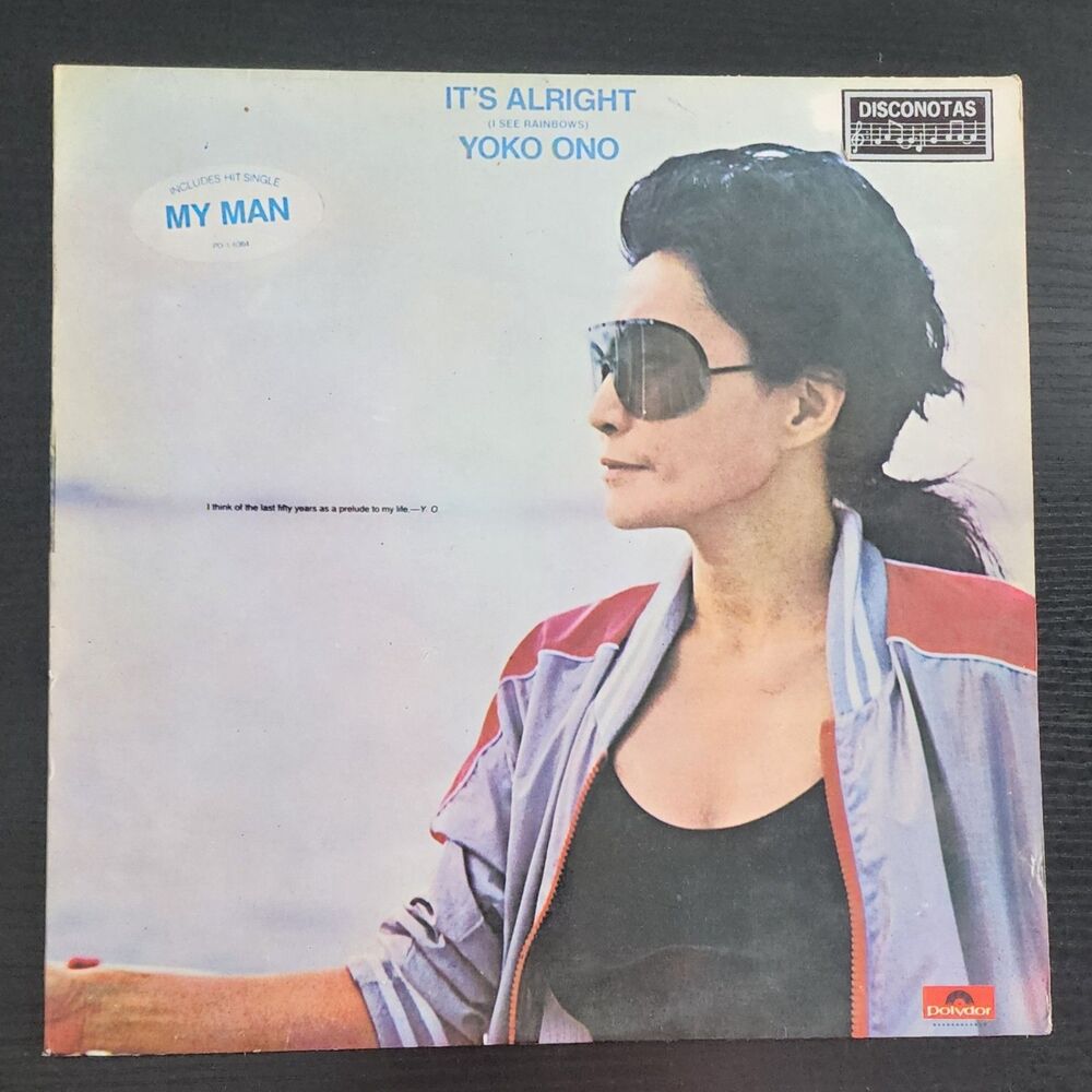 Yoko Ono - It's Alright - LP Vinyl Record 1982 Polydor Phillips 2391559